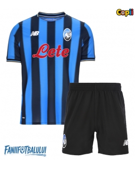 Atalanta Echipament de Fotbal Replică 2025-26 Copii Acasa (+ Șorturi)